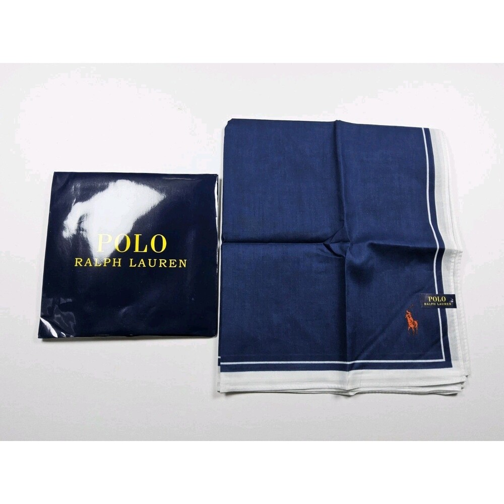 Polo Ralph Lauren Handkerchief Neckerchief Bandana Scarf Pocket Square Japan